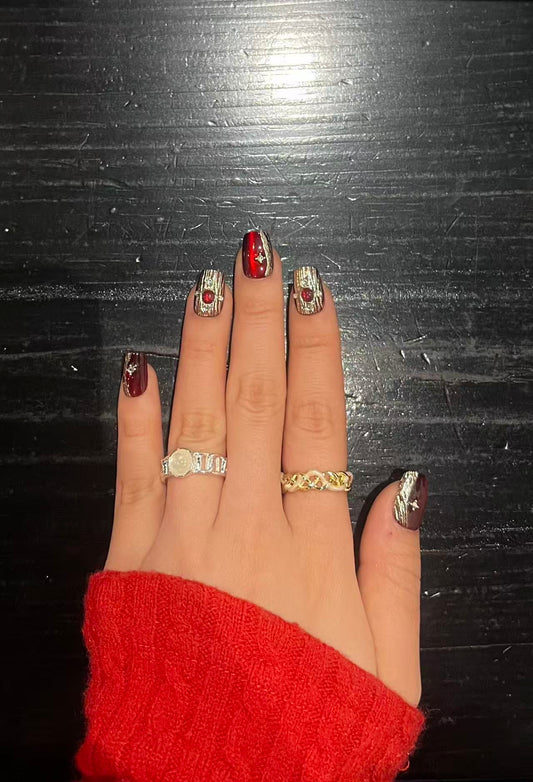Chrome Red Moon